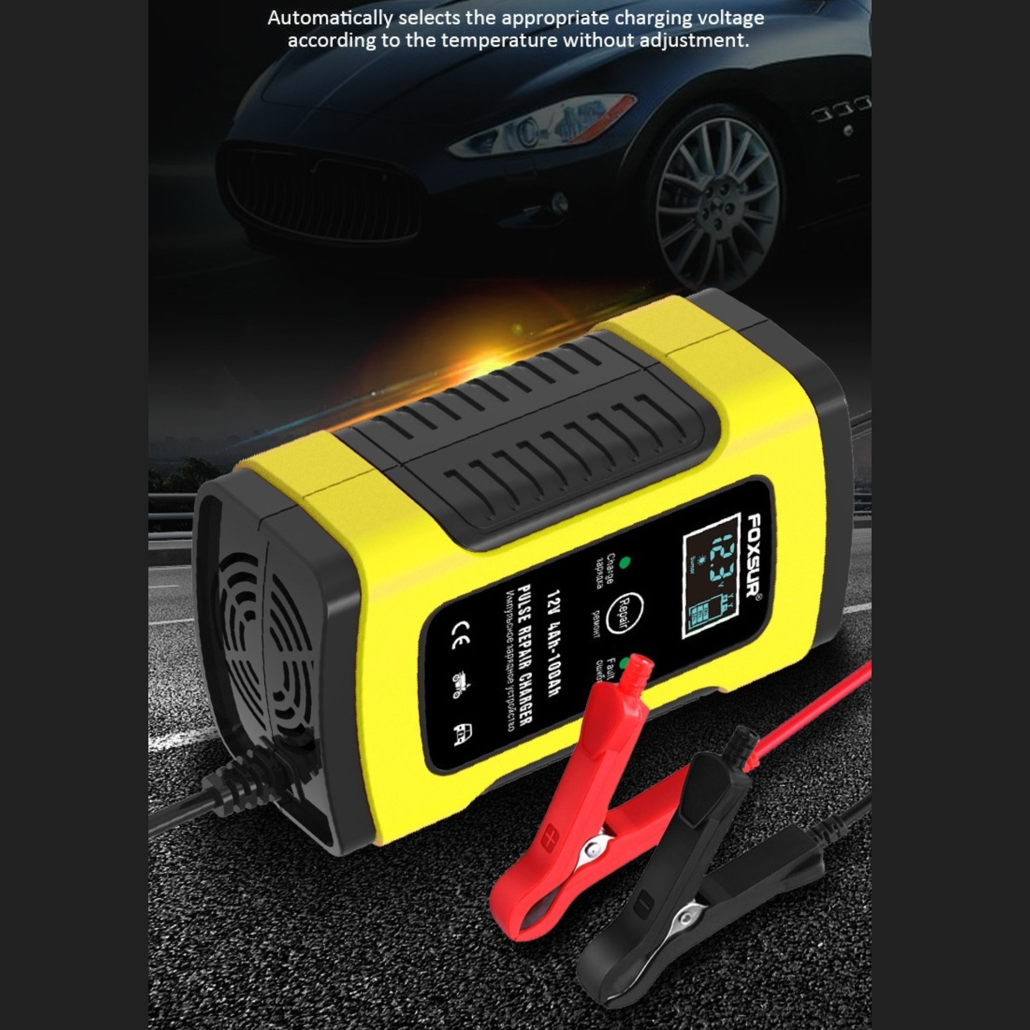 Зарядний пристрій для акумуляторів